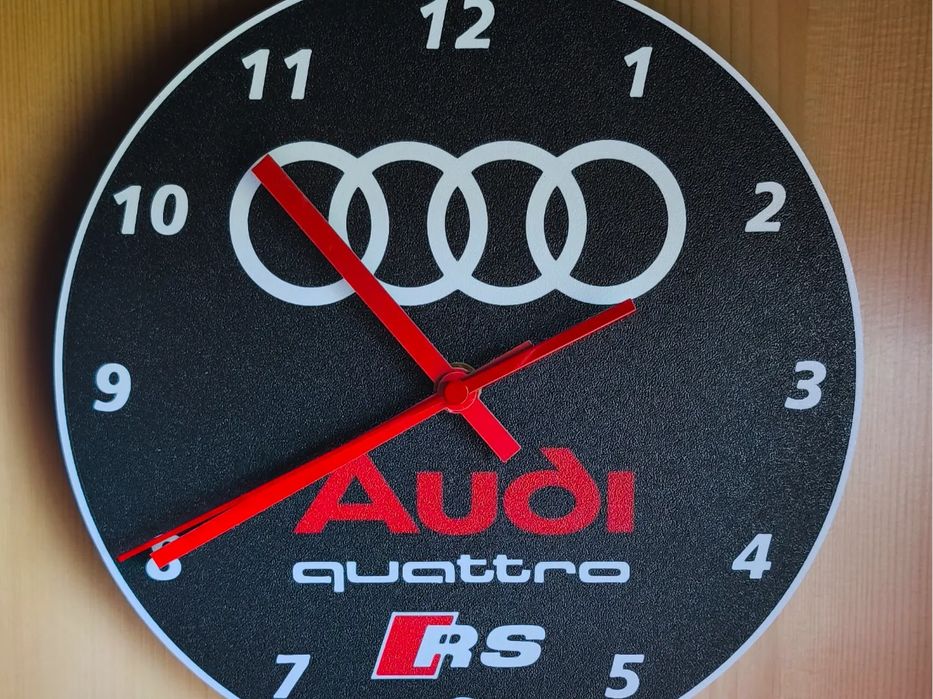 Relógio de Parede Audi Personalizado