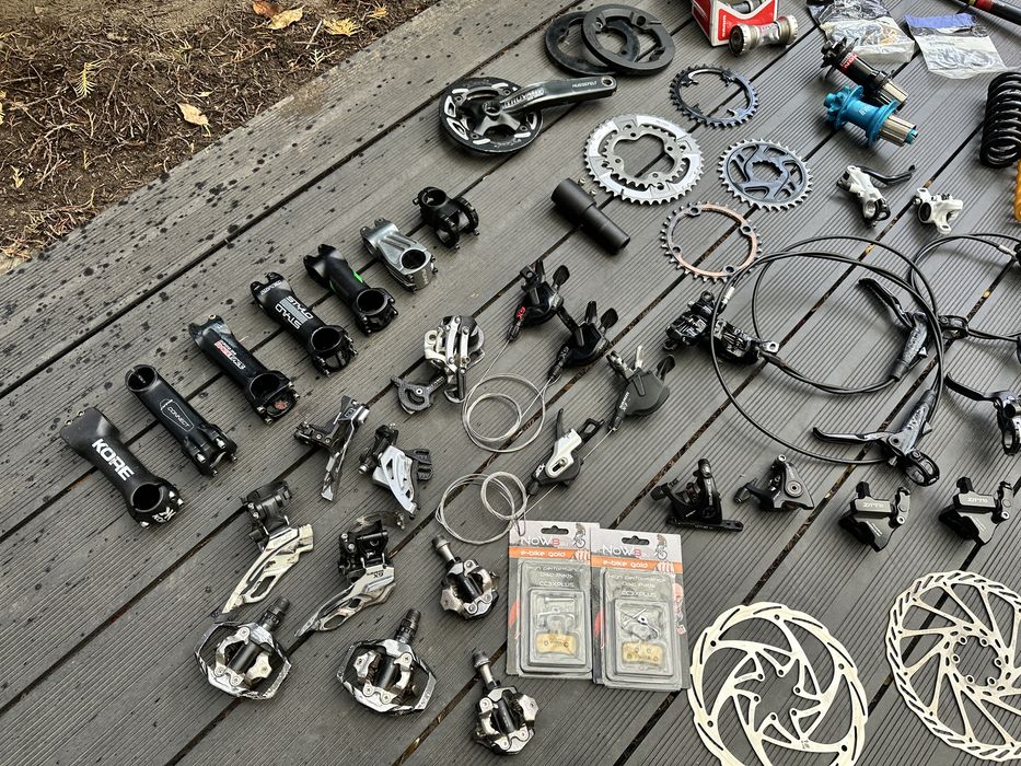 CZĘŚCI Rowerowe Enduro DH Górskie Carbon X0 Mavic Hope Rock Shox