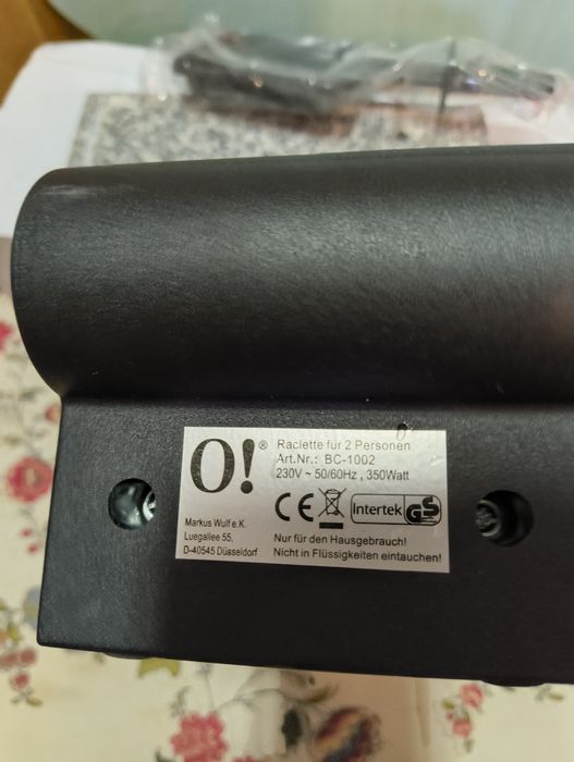 Mini grill  elektryczny balkonowy