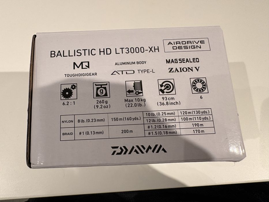 Daiwa Ballistic HD LT3000-XH