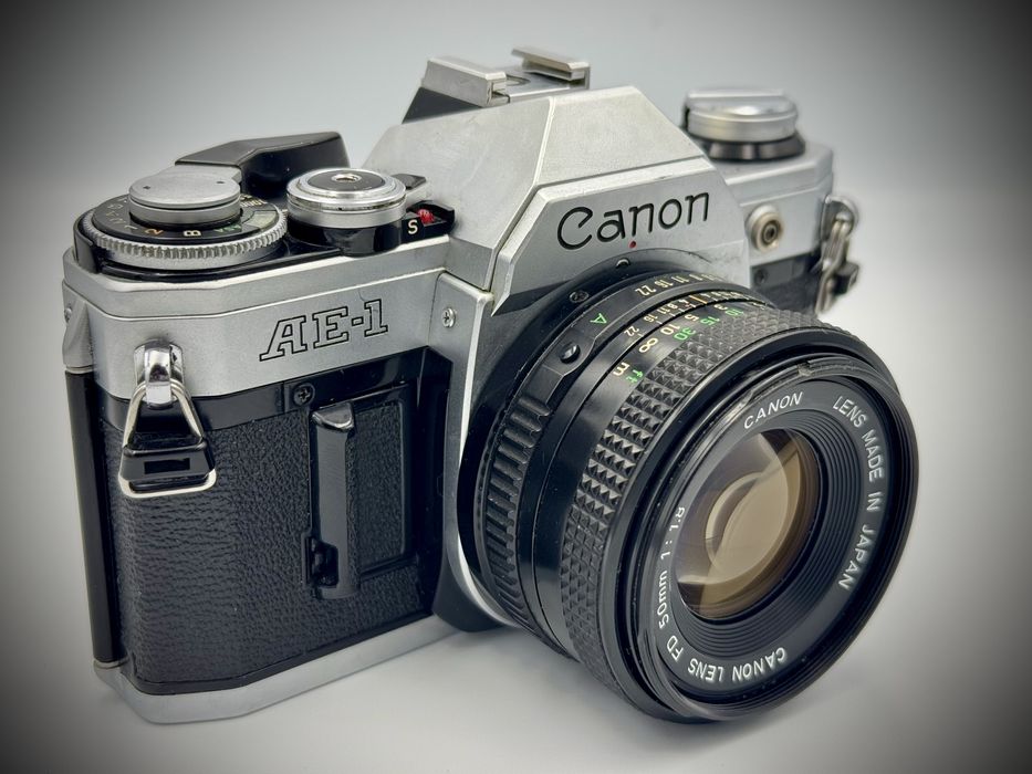 Canon AE1 po serwisie z ob 50 1.8