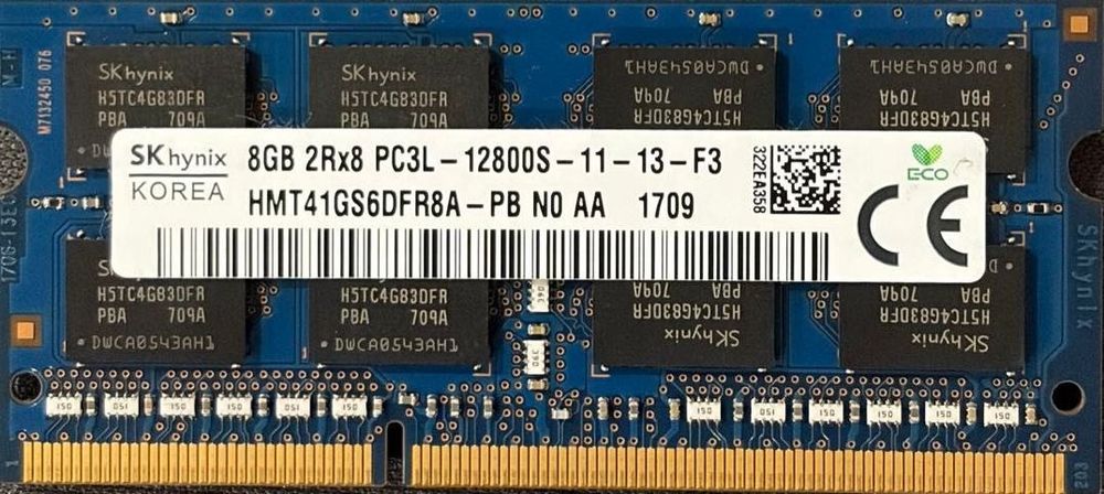Оперативна пам’ять Hynix — 8 GB DDR3L SO-DIMM