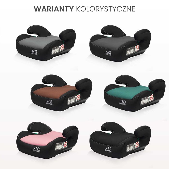 Samochodowy FOTELIK I-size leo foteliki dla dzieci Podstawka podkładka
