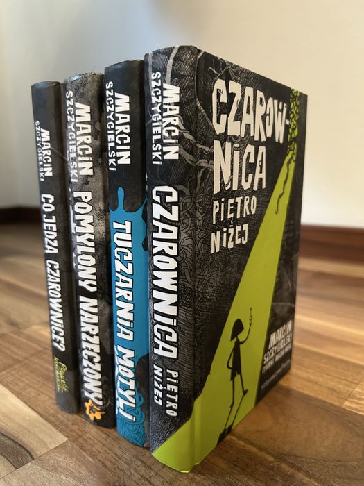 Czarownica piętro niżej i 3 inne części - Marcin Szczygielski