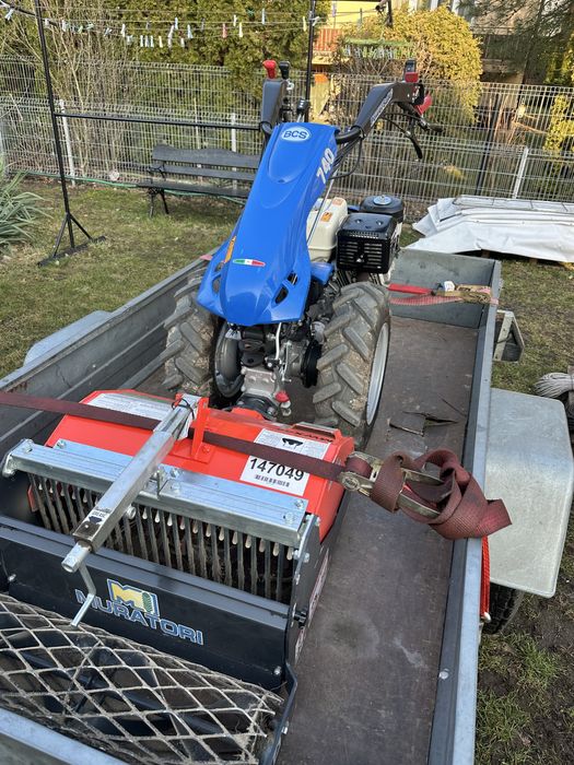 BCS 740, glebogryzarka separacyjna , mulczer, bronownica, wynajem