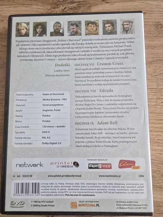 Robin z Sherwood seria III Dysk Trzeci