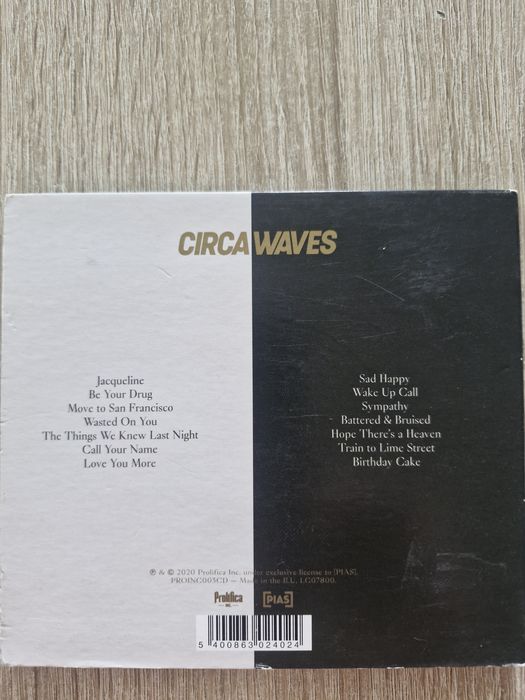 Circa Wabes CD Sad Happy