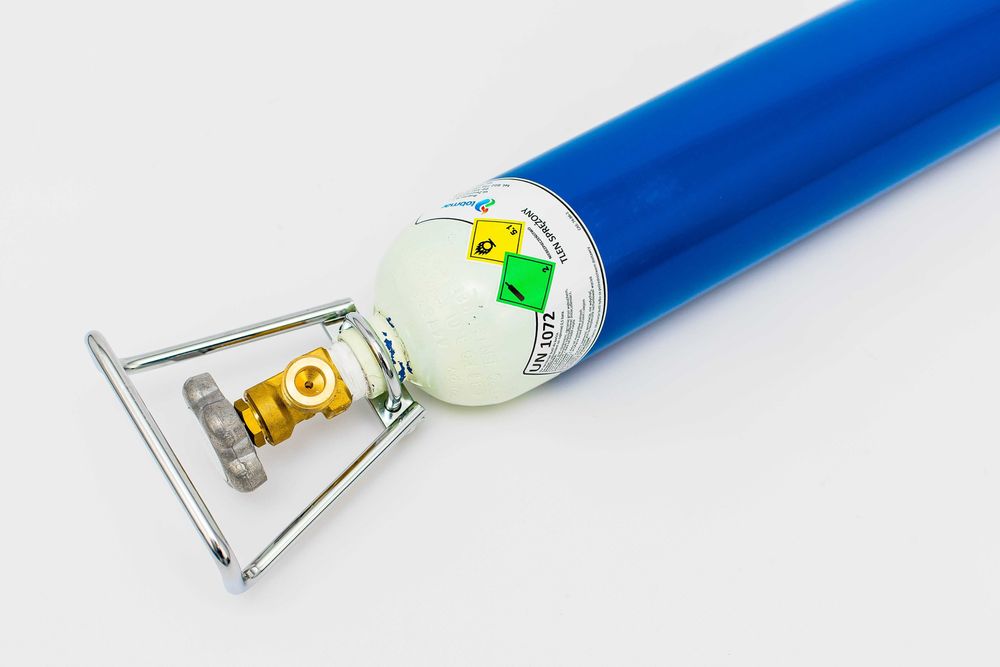 Nowa Lekka Butla 3 litry 200 Bar Tlen Techniczny