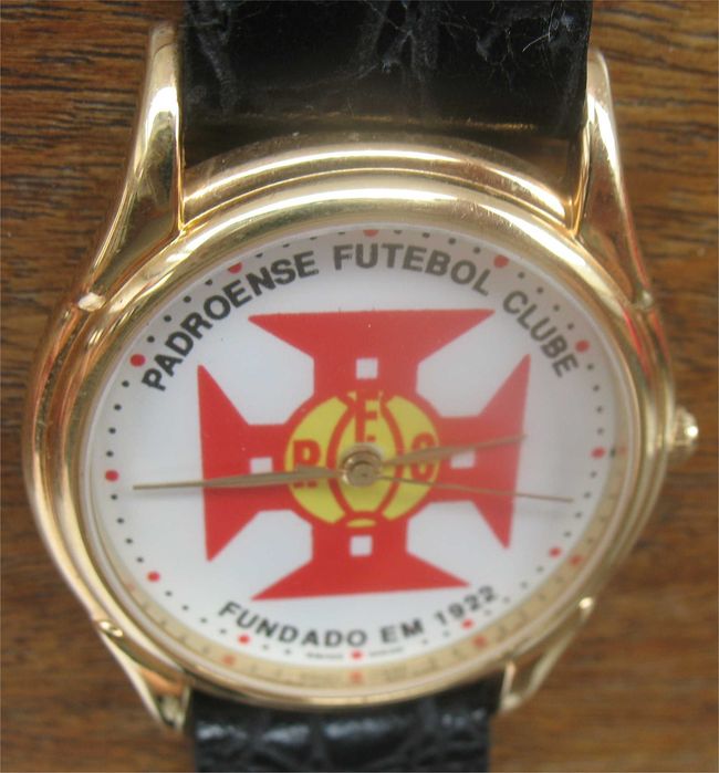 Relógio Vintage Promocional - Padroense Futebol Clube - Swiss Made