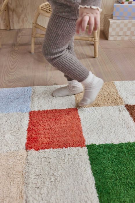 Dziecięcy dywan chess 84 x 168 cm (Oyoy)