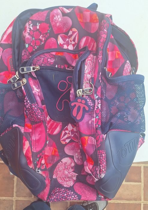 Mochila rosa Totto