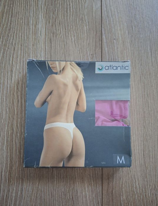Stringi damskie Atlantic, rozmiar M, 2PACK