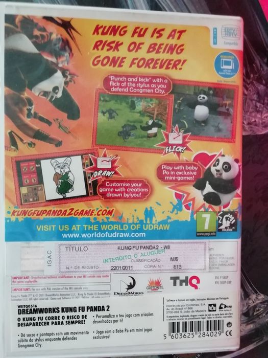 Wii Game Panda Kung Fu64740940935425121