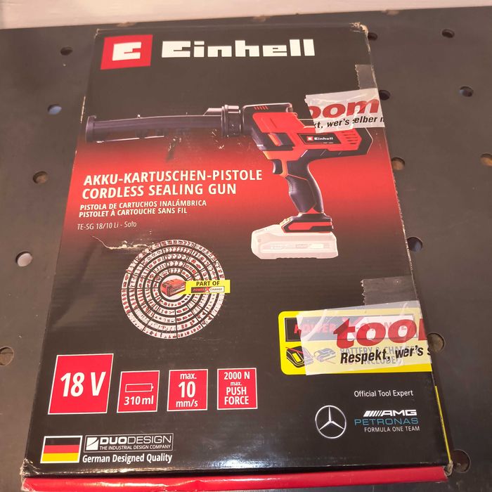 Akumulatorowy pistolet na naboje Einhell Power X-Change TE-SG 18/10 Li