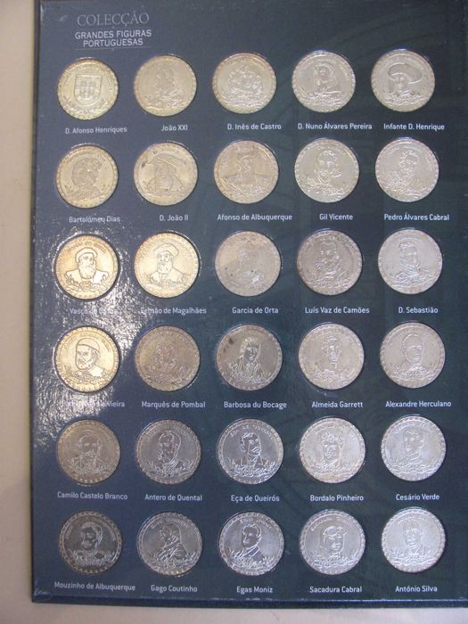 Colecção de moedas “Grandes figuras portuguesas”