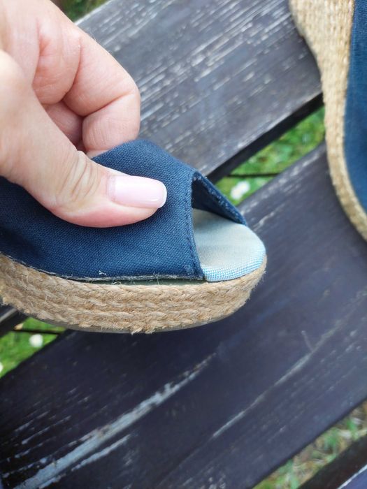Espadryle Tommy Hilfiger stan bardzo dobry