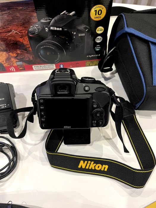 Pack Nikon D3400 + Lente 18-55mm AF-P DX NIKKOR