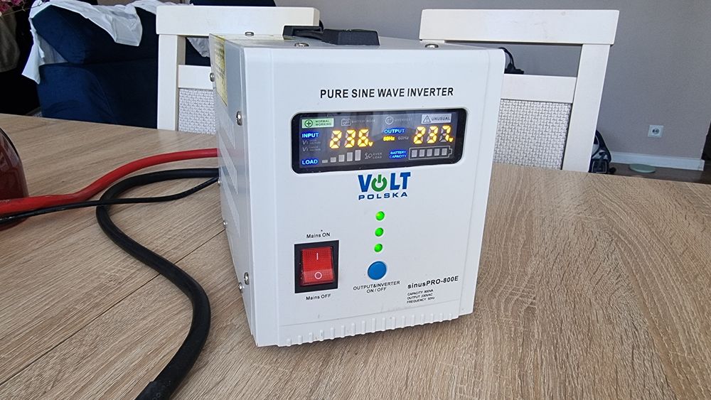 Zasilacz awaryjny Volt polska sinuspro 800e