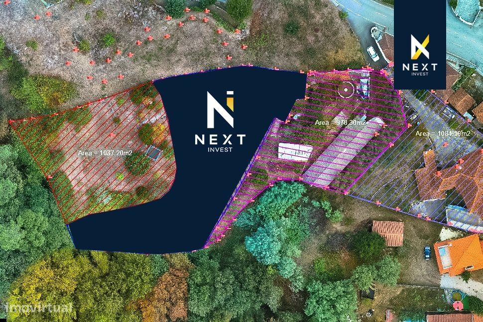 Terreno com 1410 m2 com viabilidade de construção.