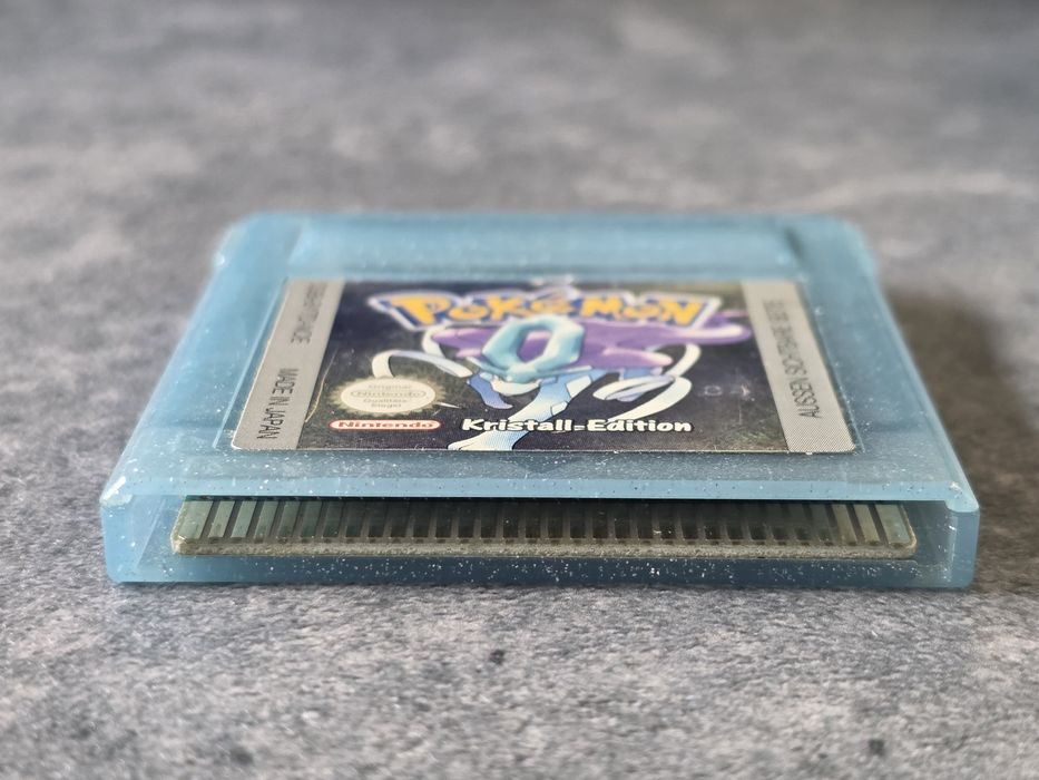Pokémon Kristall-Edition (Crystal) GBC | Oryginał | Niemiecka wersja