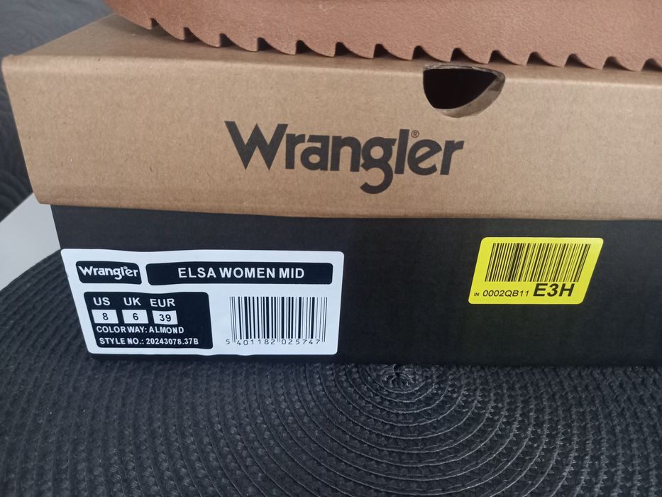 Botki Wrangler ELSA Ankle boot roz.39 jak Emu