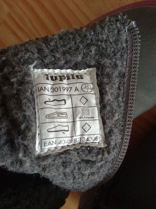 Kozaki dziewczęce rozmiar 24