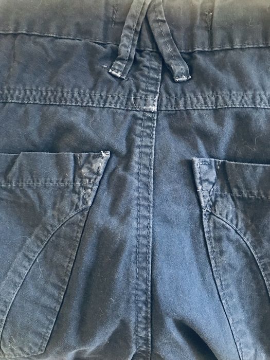 Calções de ganga azul - 7-8 anos