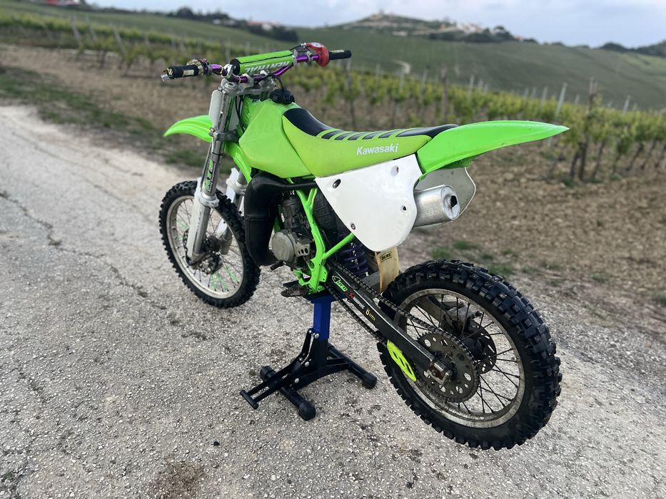 Kawasaki kx80 6h troco por 125cc ou 250cc