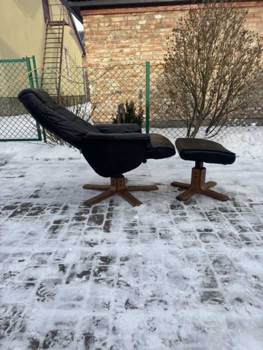 Крісло реклайнер шкіряне (00139,00140) крімло релакс