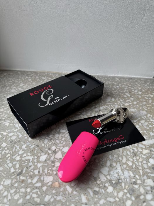 Luksusowy zestaw pomadka guerlain z etui