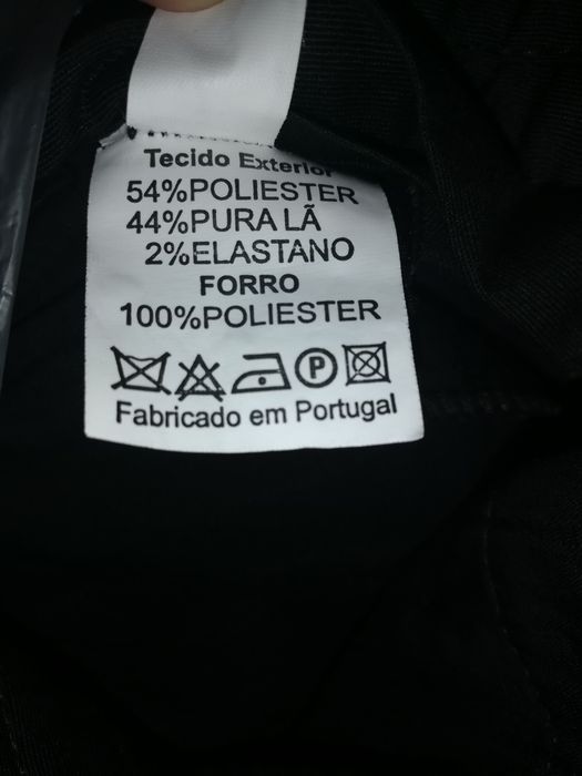 2 pares calças clássicas de homem T-50