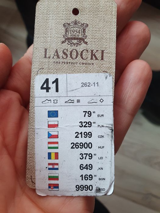 Nowe kozaki damskie Lasocki, rozmiar 41