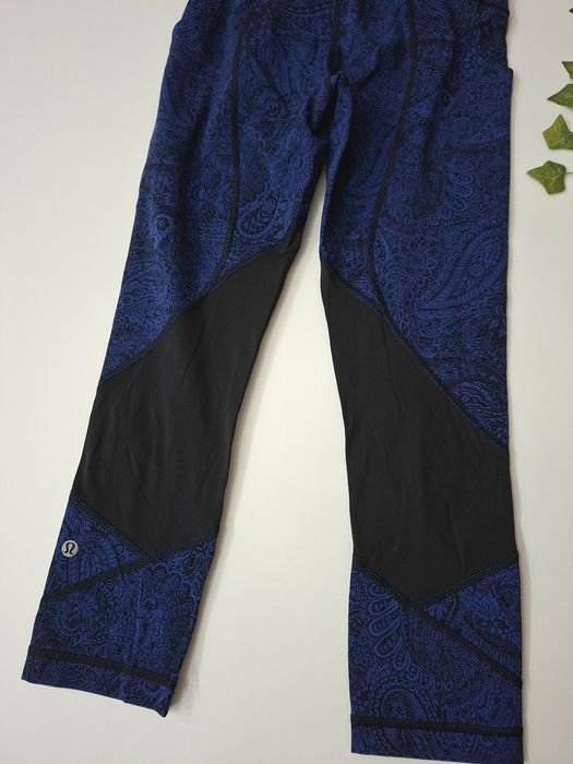 Lululemon 4 legginsy czarne granatowe xs