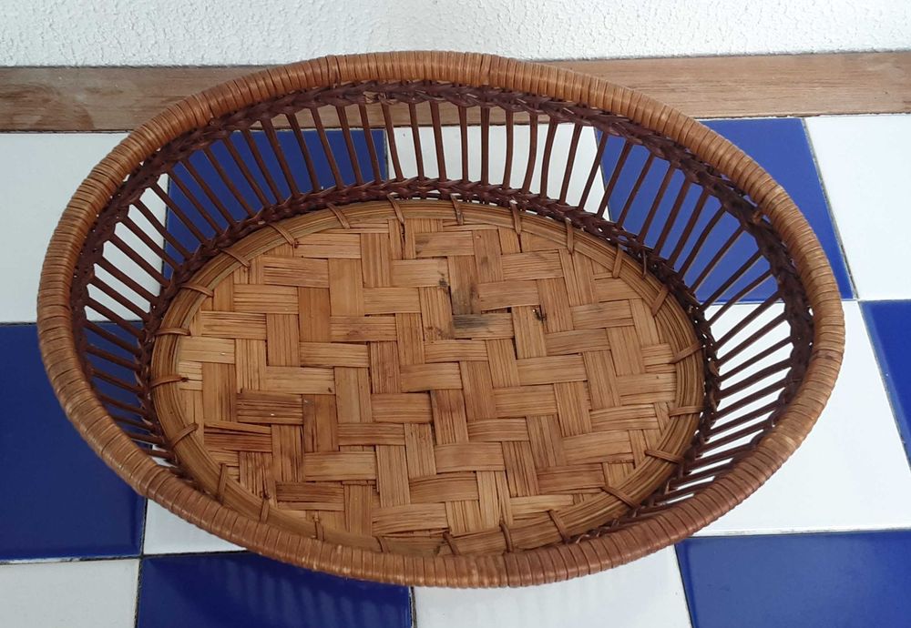 Diversos Cestos em Madeira/Palhinha/Vime - Entre 3€ e 5€!