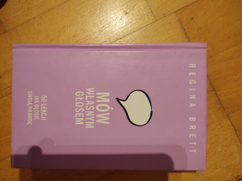Książka,,Mów własnym głosem,,
