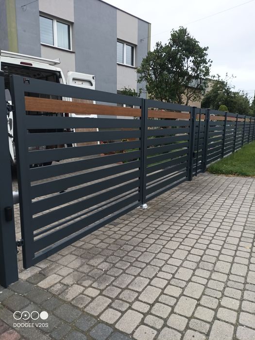 Bramy, furtki ogrodzenia nowoczesne