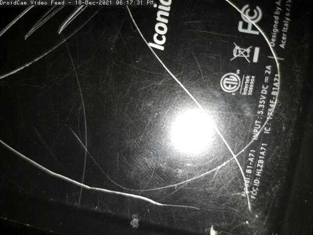 Tablet ACER Iconia B1-A71 nr540