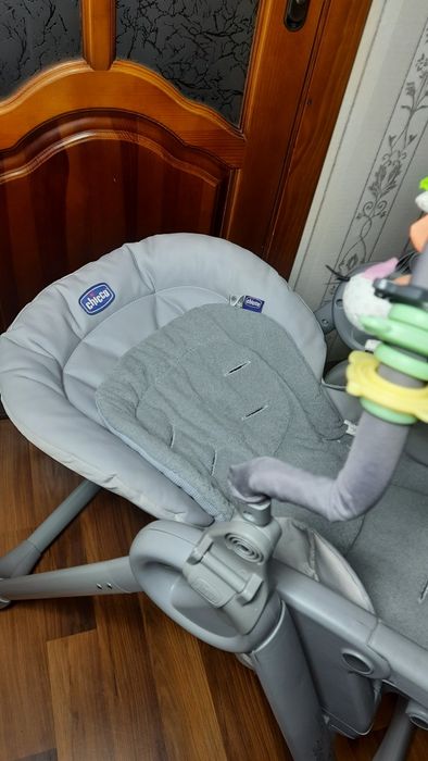 ‼️в НОВОМУ СТАНІ Chicco Polly Magic Relax столик дитячий для годування