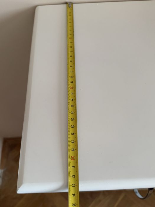 Тумбочка у ванну кімнату Aqua Rodos біло-рожева