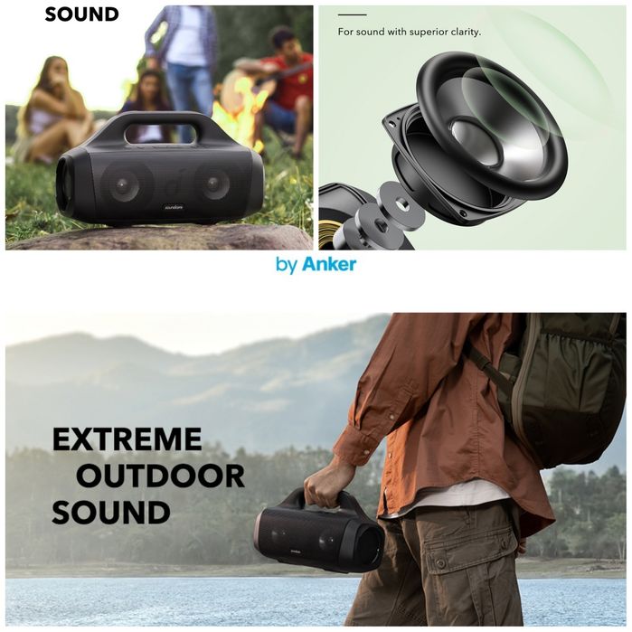 Музична бездротова bluetooth колонка Anker Soundcore Motion Boom 30Вт