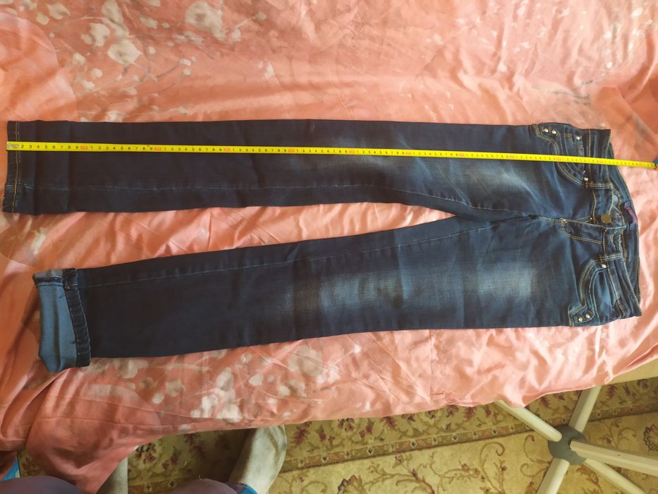 Брюки женские джинсовые