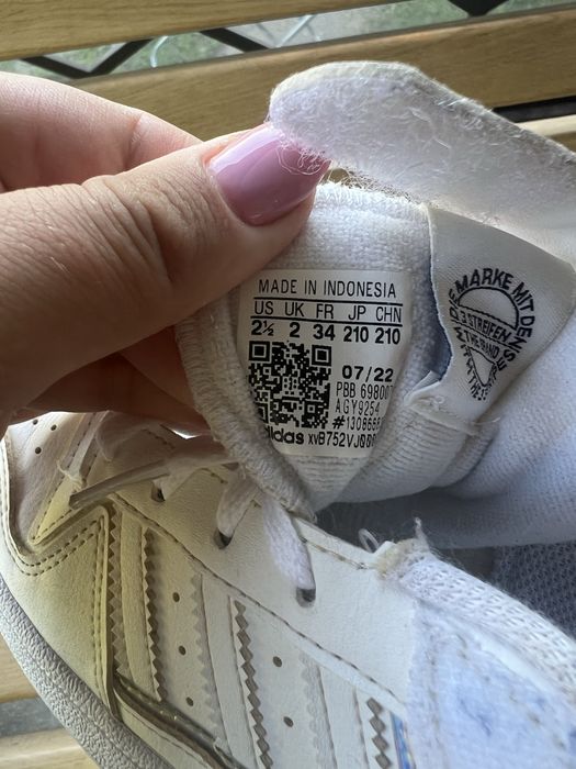 Кеди Adidas Originals Forum Low, оригінал, розмір 34 (устілка 21 см)