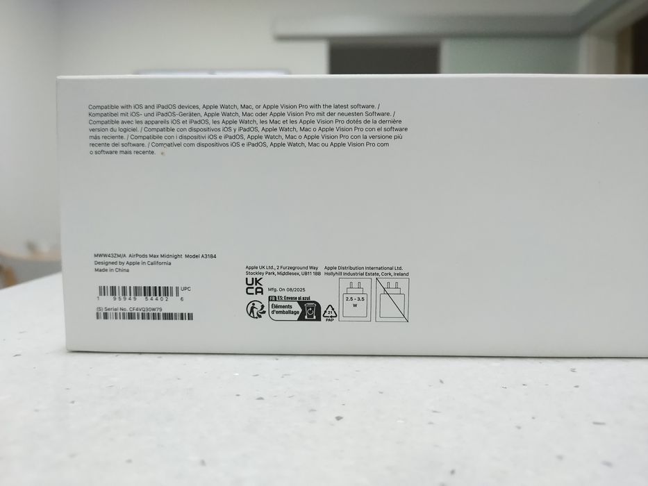 Apple AirPods Max -Novo selado em caixa