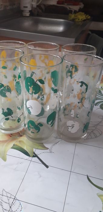 Стаканы с рисунком