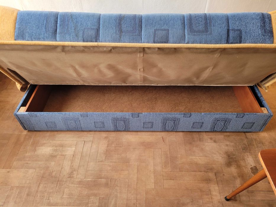 REZERWACJA Sofa, kanapa rozkładana, z pojemnikiem na pościel