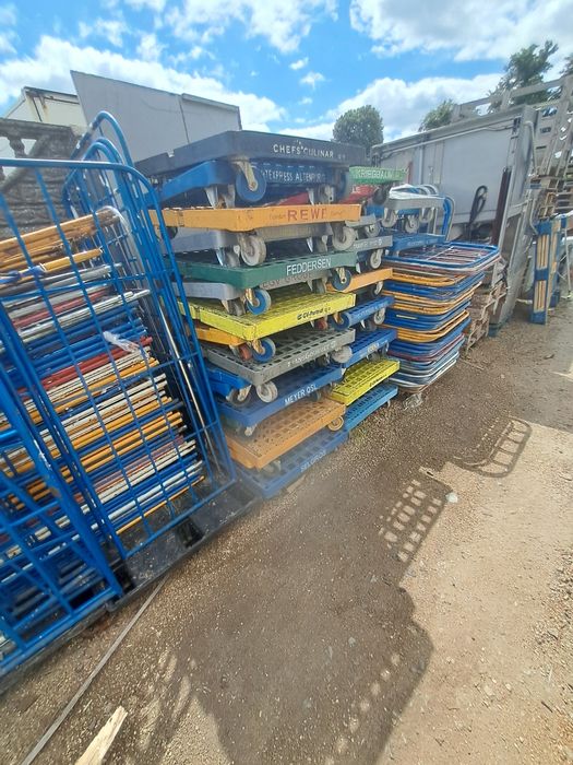 Wózek  magazynowy transportowy kosze siotkowe duża ilość