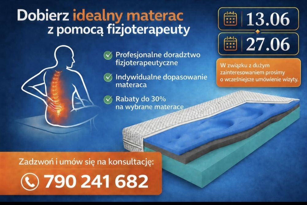 Materac Monaco Dream 160x200 Materasso  -30% od ręki