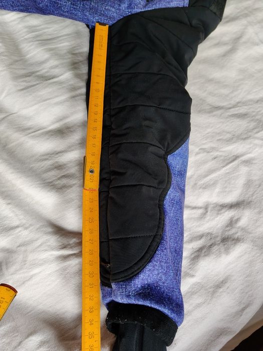 Kurtka zimowa Denim primaloft,puch 122 -128