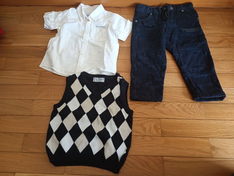 Lote de roupa 13 peças menino 24-36 meses de inverno