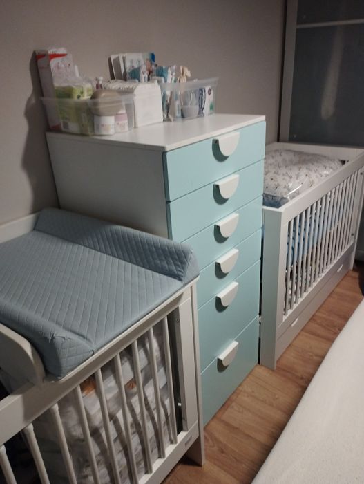 Łóżeczko dzieciece 120*60 PINIO BASIC 2szt. BLIŹNIAKI